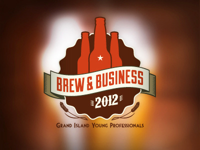 Brew & Business beer identity logo