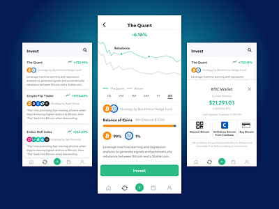 Crypto Figma Screens