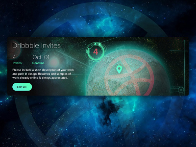 4 Dribbble Invites!