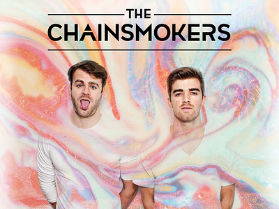 Chainsmokers Poster • Recess app mobile poster poster design product ui ui design ux vector web design