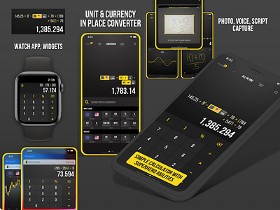 Calcularium • Download on iOS app calculator calculator app calculator ui design ios product product design retina ui ui design ux vector