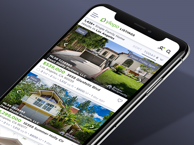 Ylopo Home Search Desktop & Mobile analytics branding charts data design ios mobile product product design real estate retina sales sketch ui ui design ux vector web web design website