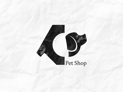 Pet shop logo Concept design dog idea illustration logo pet petshop photoshop vector