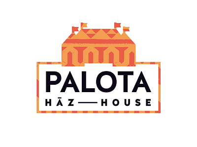 Palota House logo branding house identity logo logomarket logotype mansion mark palace renaissance typography wordmark