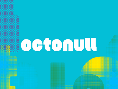 Octonull Logo branding custom type identity logo logotype mark typography wordmark