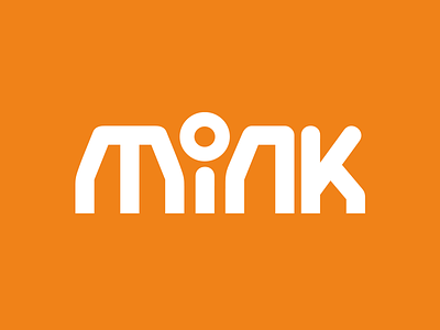 Mink Crew Logo branding custom type identity logo logotype mark typography wordmark