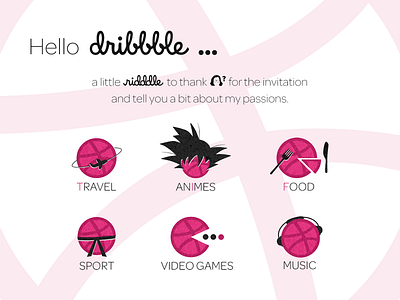 Hello Dribbble debuts design first shot hello dribbble hi dribbble illustration logo ui ux vector