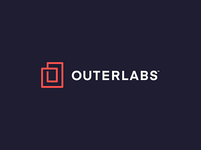Outerlabs Logo abstract animation brand branding building design geometric icon icons idenity illustration logo logos type typography vector