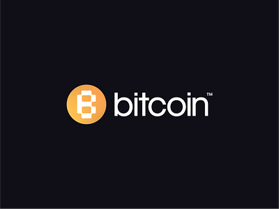 Bitcoin Logo Redesign b letter bitcoin branding concept connect crypto cryptocurrency data design digital icon litecoin logo mark network redesign ripple typography wallet