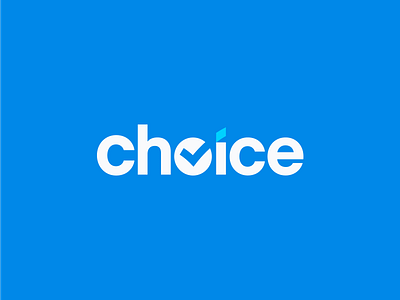 Choice Rebrand brand branding check choice custom design icon identity instagram logo logotype mark mockup payment rebrand redesign software tick type wordmark