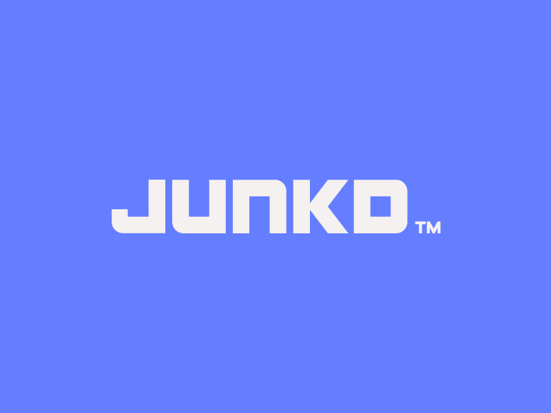 Junkd Custom Wordmark branding custom design icon identity junkd lettering logo type wordmark