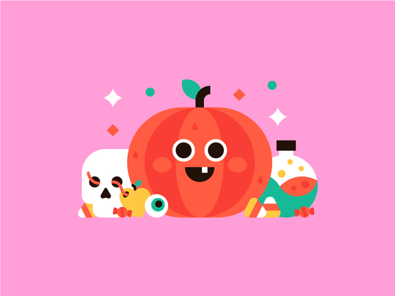 Halloween 🎃💀 by Jordan Jenkins on Dribbble