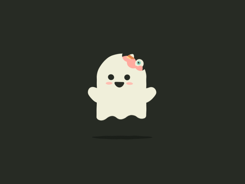 Happy Halloween 👻 animated animation candy character cute ghost gif halloween icon sparkle spooky