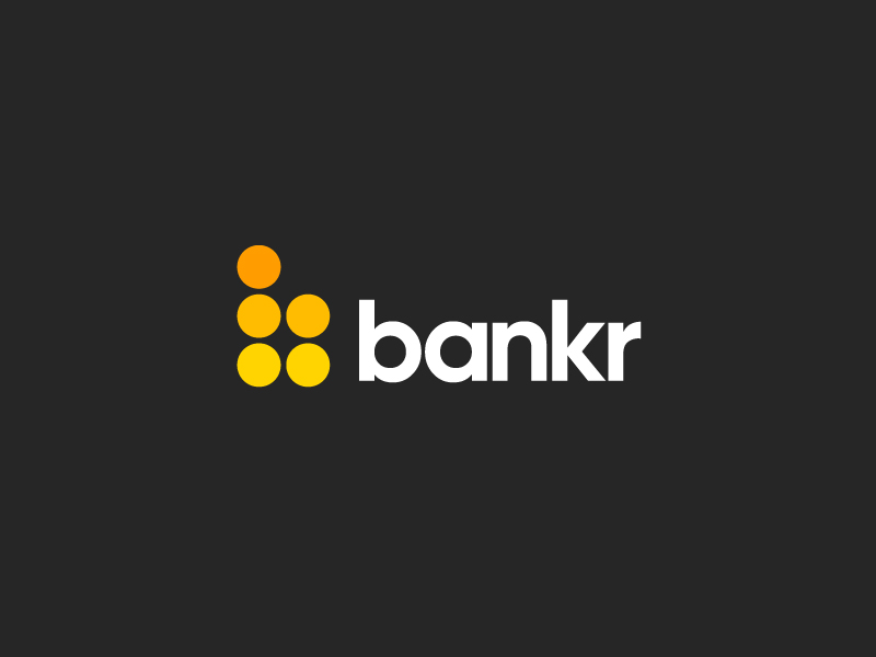 Bankr Logo Concept b letter bank branding business cash coins crypto finance icon logo mark money