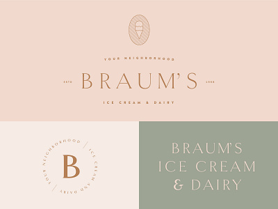 Braum's Identity Reimagined badge brand branding design ice cream identity illustrator logo oklahoma restaurant type typography vector