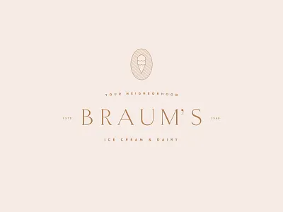 Braum's Identity Reimagined, Pt. 2 badge badge logo badgedesign brand branding dairy ice cream icecream identity illustrator logo oklahoma restaurant type typography vector