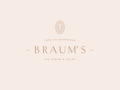 Braum's Identity Reimagined, Pt. 2 badge badge logo badgedesign brand branding dairy ice cream icecream identity illustrator logo oklahoma restaurant type typography vector