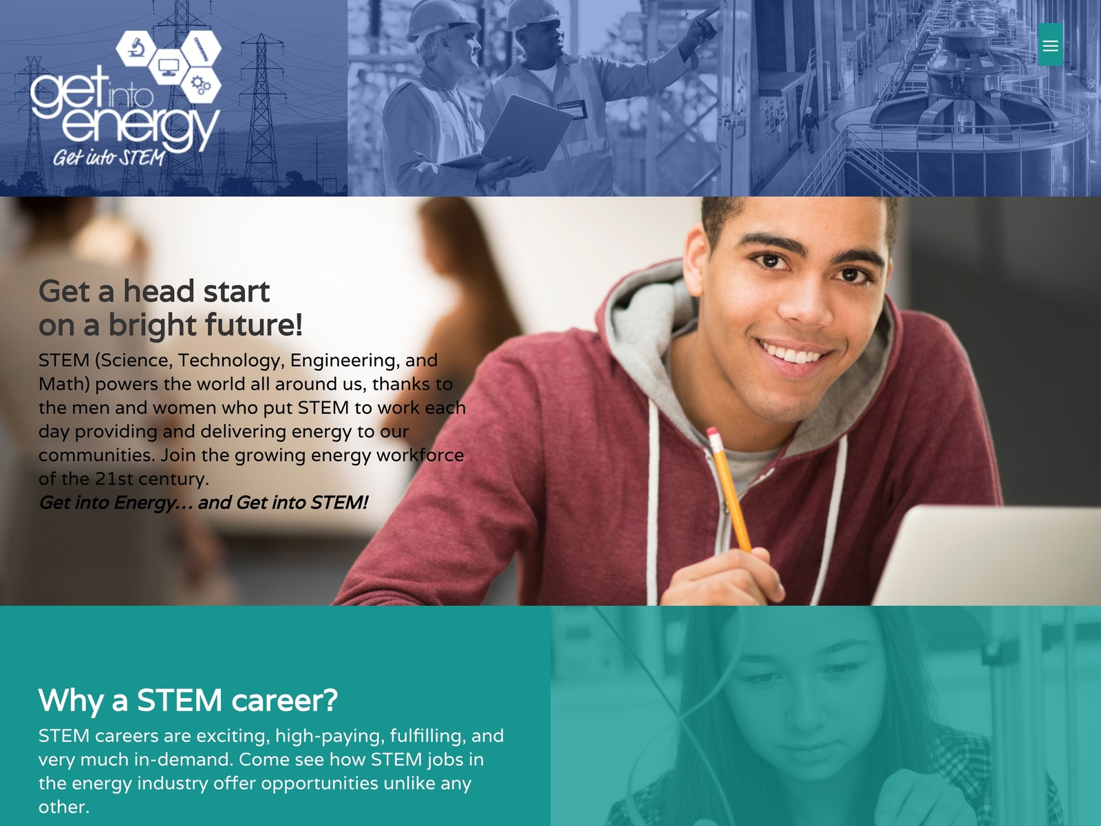 Stem Energy Website Redesign By Lisa Ghisolf On Dribbble