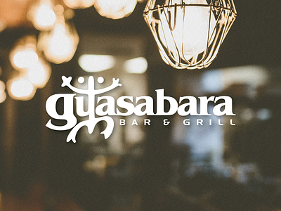 Guasabara Bar & Grill bar brand identity branding design flat icon identity illustrator lettering logo minimal photo typography vector