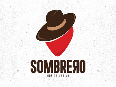 Sombrero Musica Latina brand identity branding classic design flat icon identity illustration illustrator lettering letters logo minimal monogram photo typography vector