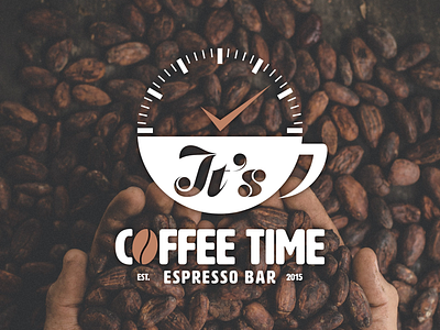 IT’S COFFEE TIME Espresso Bar brand identity branding coffee design flat icon identity illustration illustrator lettering logo logodesigner logos minimal photo unsplash vector