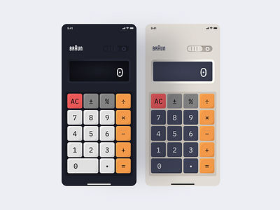 Daily UI #004 - Calculator