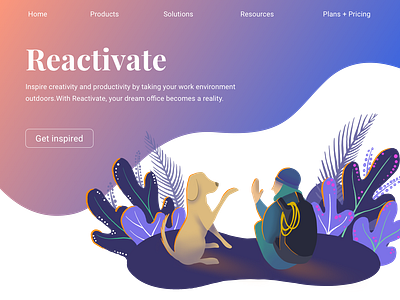 Reactivate Illustration app app apps application app branding app illustration art branding color palette design illustration procreate sketch typography ui ui art ui design ui design ux design ui designer user experience ux ux designer