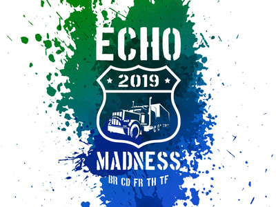 Echo Madness Tee Shirt Design design echoux vector