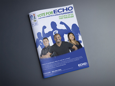 Echo IBL Print Ad design echoux vector