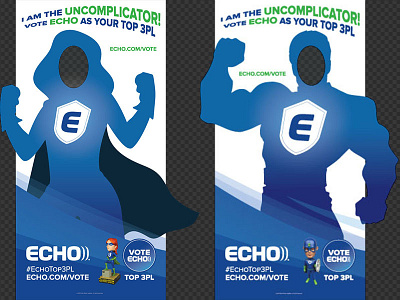 Echo Stand-Ins design echoux illustration print product design stand in vector