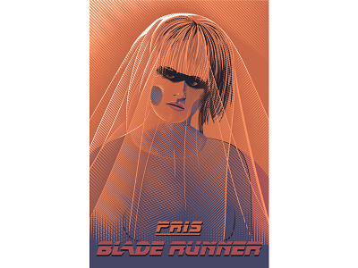 Blade Runner – Pris adobe bladerunner darylhannah fresco ipad posterspy pris ridleyscott vector