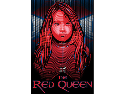 The Red Queen from Resident Evil: The Final Chapter (. . .or is adobeillustrator alternativemovieposter amp art artwork digitalart evergaboanderson graphicart graphicdesign illustration illustrator millajovovich posterart posterspy printedinblood residentevil thefinalchapter theredqueen vector