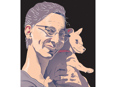 Linda and Tessa adobe illustrator adobedraw illustration portrait