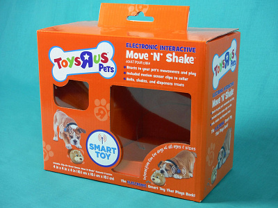 Toys R Us Move N Shake Packaging Design