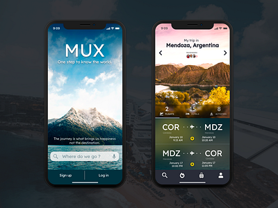 MUX: Travel App