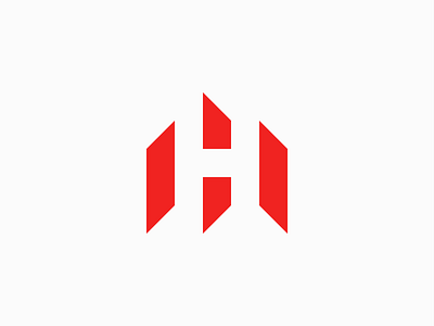 Architects Letter H architect architectural architecture bold brand branding letter h lettermark logo logo design modern negative space simple symbol