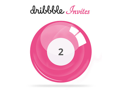 2 Dribbble Invites Giveaway