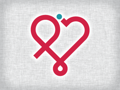 Logo Sample - "Heart Monogram"