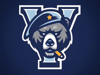 Veterans secondary logo athletic badge basketball branding character art illustration logo mascot sports typography