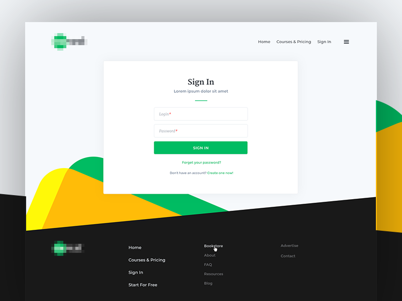 Login Page for Interactive Platform login platform sign up form web design webdesign uiux fields app