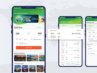 [Concept] Tokopedia - Flight menu