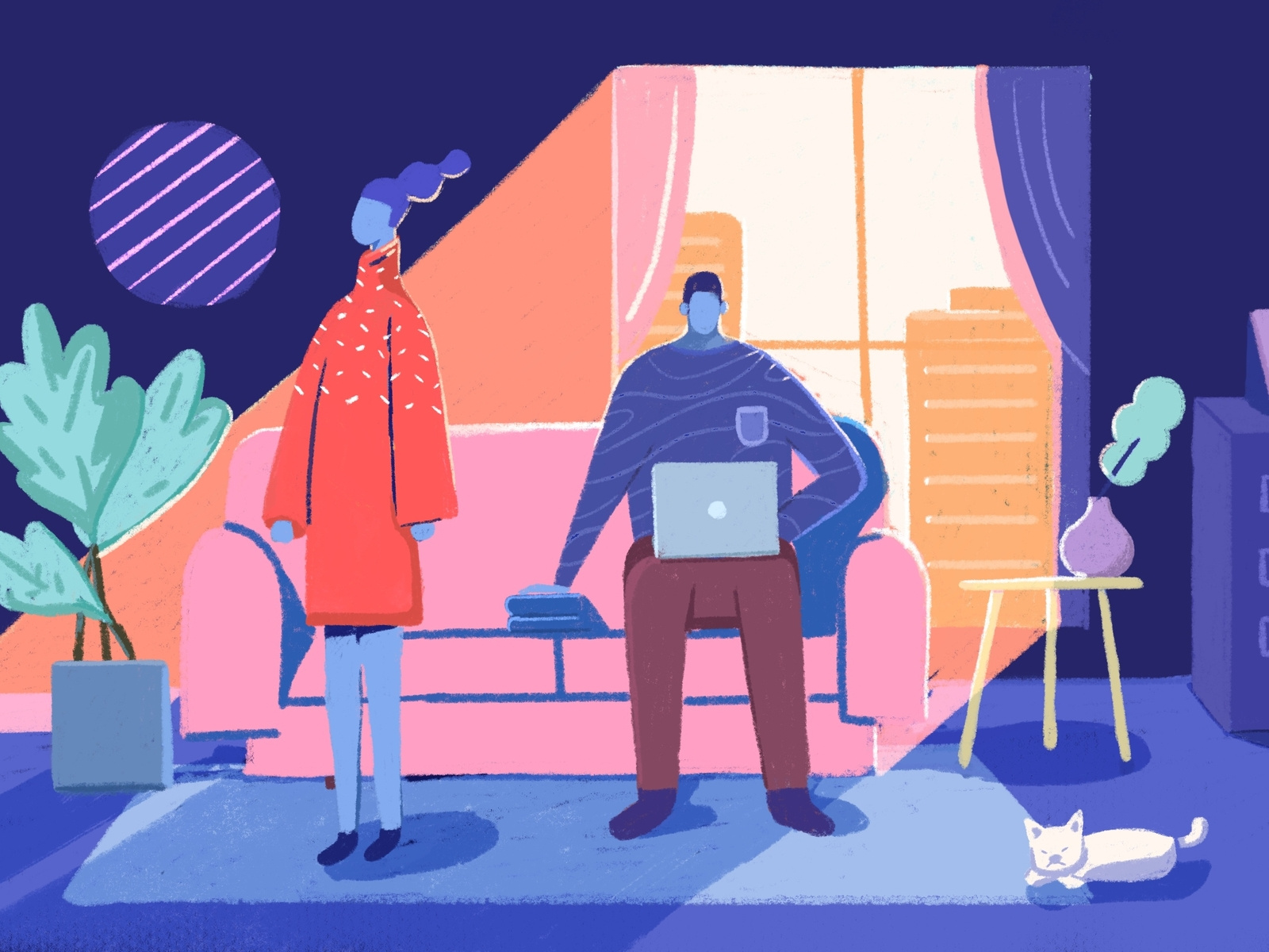 iPad illustration 1 by Yongchao Liu on Dribbble