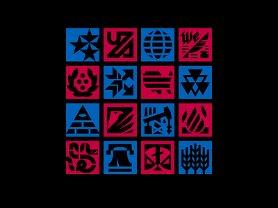 Patrioticons branding design flat icon iconography illustration patriotic vector