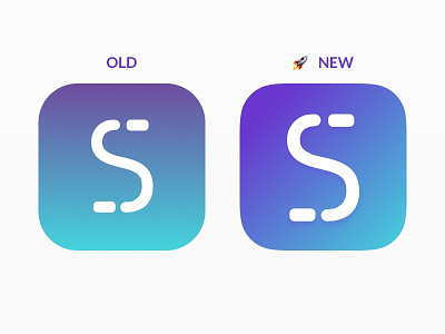 New StashInvest App Icon app icon blue gradient purple stashinvest