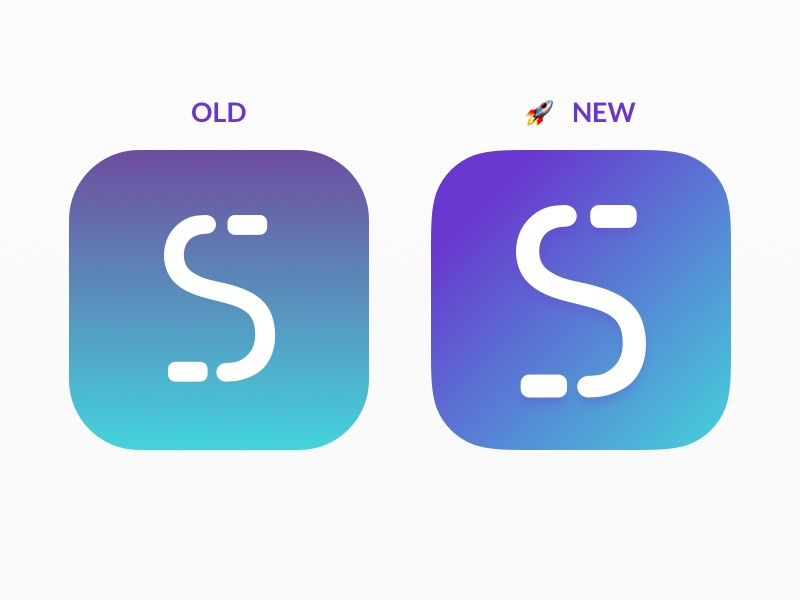 New StashInvest App Icon blue purple gradient app icon stashinvest