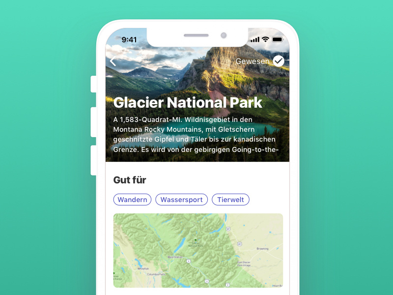 Glacier National Park inclusive accessibility nature german travel national park