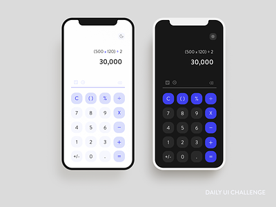 Day004 - Calculator calculator dailyui dailyui 004 dailyuichallenge day004 ui design