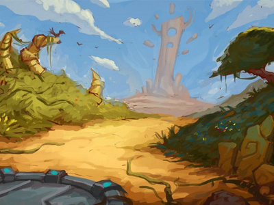 journey time concept environment fantasy gameart scifi