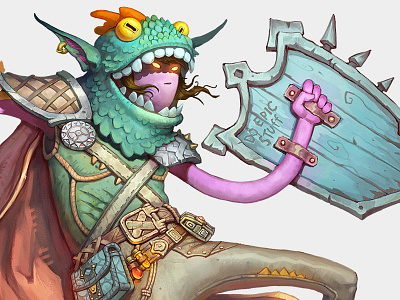RPG Guy cartoon character character design characterconcept digital art fantasy gameart