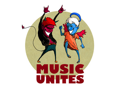 music unites illustration